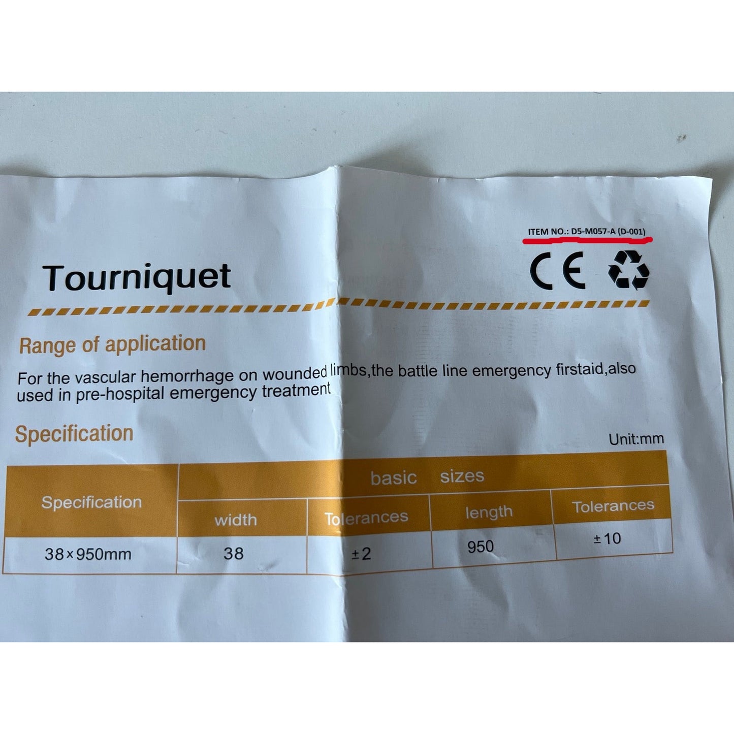 Komplettset 3: 1x FAST, 2x Tourniquet Groß, 1x Tourniquet klein - PSA Germany