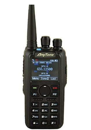 Anytone AT-D878UVII V2 PLUS DMR APRS GPS Bluetooth incl. PTT